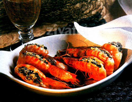 Fırında Jumbo Karides