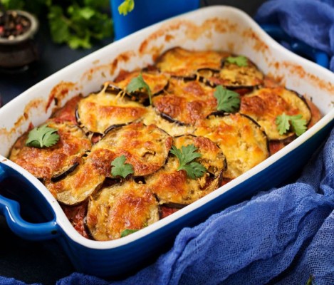 Fırında Patlıcan Güveç