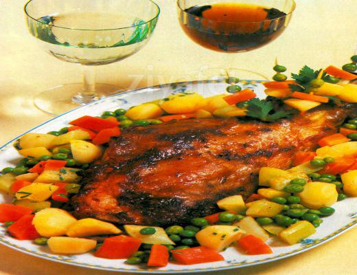 Fırında Sebzeli Kuzu 