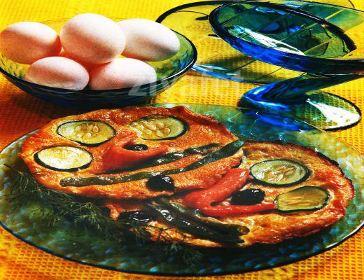 Füme Balıklı Omlet