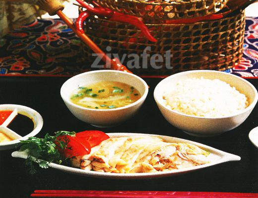 Hainanese Tavuklu Pilav