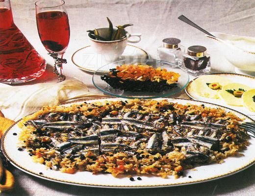 Hamsili Pirinç Pilavı