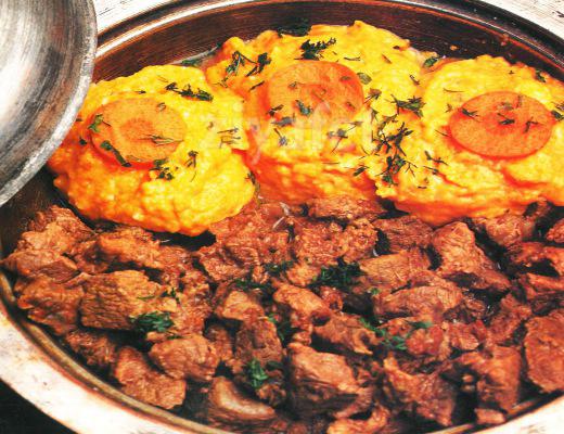 Havuç Beğendili Kebap