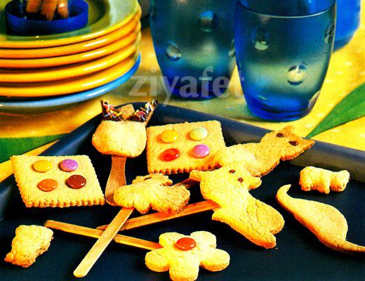 Hayvan Motifli Bisküviler 