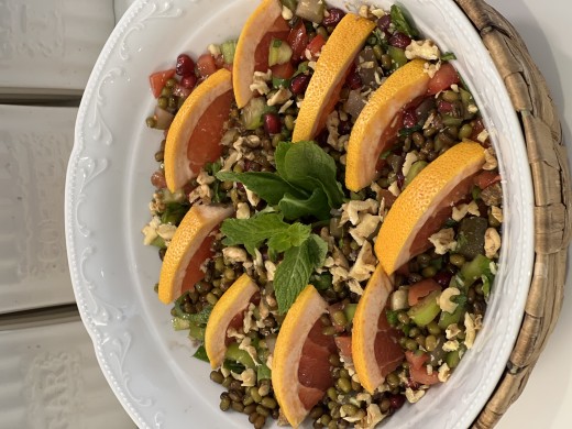 Maş Fasulyesi Salatası