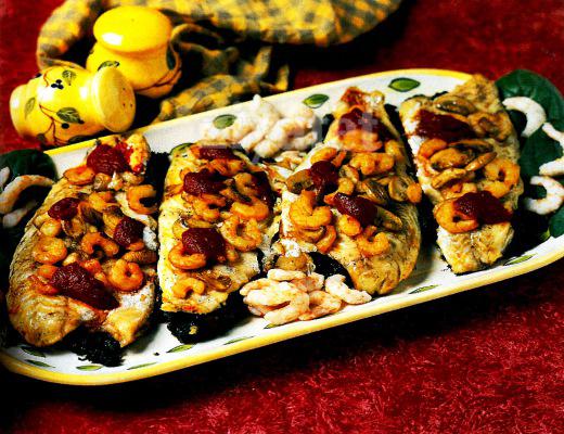 Ispanaklı Levrek Filetosu