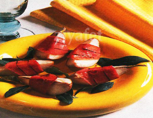 Jambonlu Armut Izgara