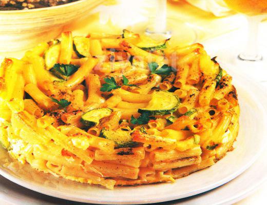 Kabaklı Makarna Omleti