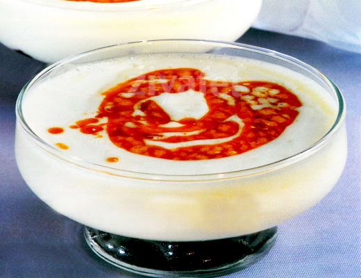 Karamel Soslu Peynirli Puding