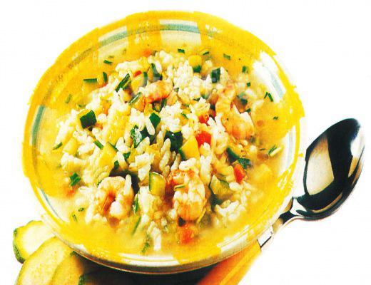 Karidesli Pirinç Çorbası