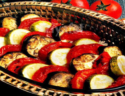 Karışık Sebze Fırın