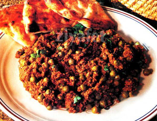 Keema Mattar (Bezelyeli Kıyma) 