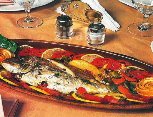 Kiremitte Mercan Balığı