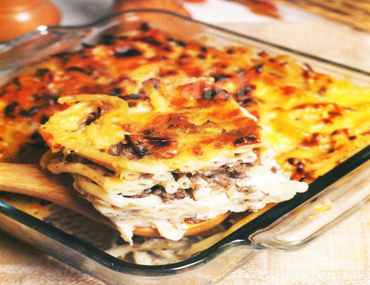 Kıymalı Fırın Makarna