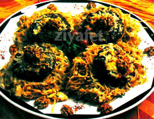 Köfteli Fırın Makarna