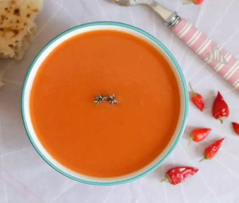 Köz Domates Çorbası