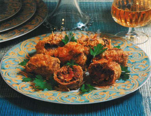 Mantar Soslu Et Sarma