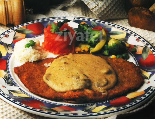 Mantarlı Şinitzel