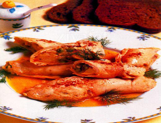 Mantarlı Tavuk Dolması