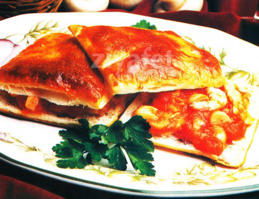 Milföyde Mantarlı Karides 