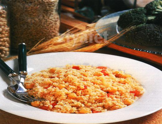 Nohutlu Bulgur Pilavı