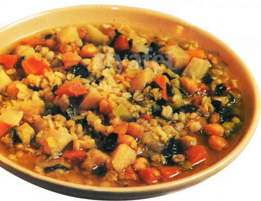 Nohutlu Mercimek Çorbası