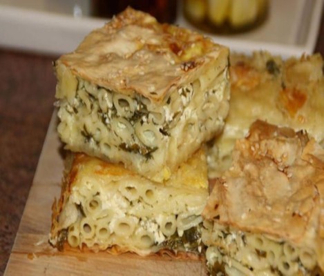 Fırında Yufkalı Makarna 