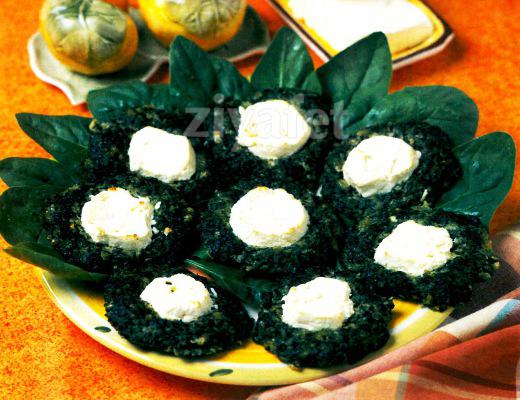 Peynirli Gratine Ispanak Köftesi