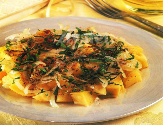 Peynirli Patates Salatası