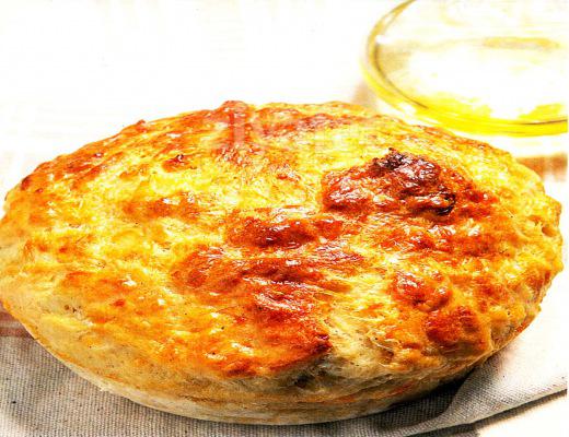 Peynirli Piza Suflesi