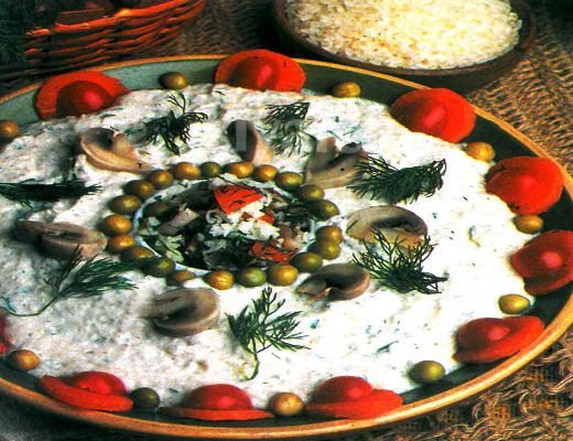 Pirinçli Mantar Ezmesi