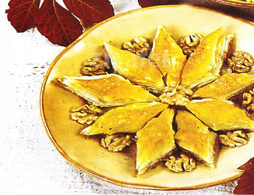 Portakallı Cevizli Baklava