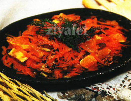 Portakallı Havuç Salatası