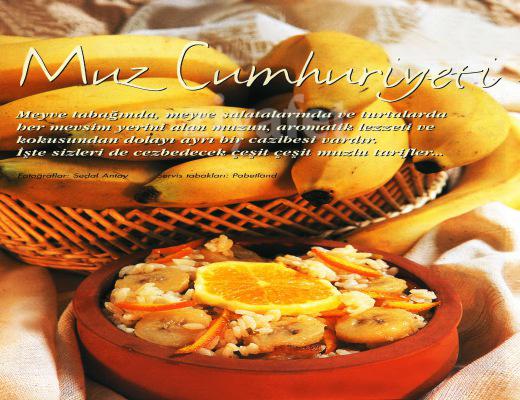 Portakallı Muzlu Çin Pilavı