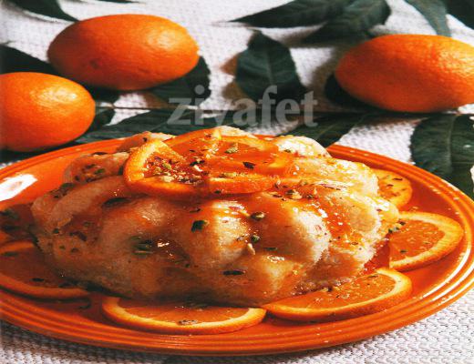 Portakallı ve Pirinçli Puding