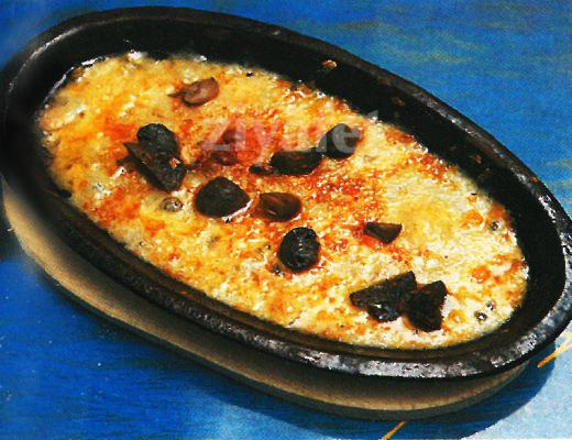 Quesofundido (Mantarlı peynir eritmesi) 