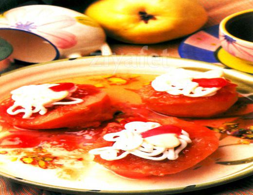 Sakızlı Ayva Tatlısı 