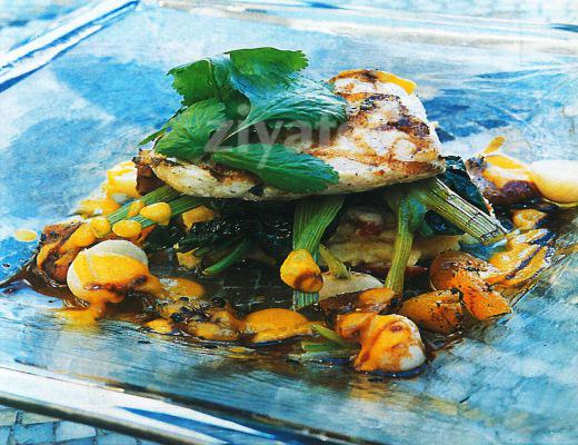 Sarı Biber Soslu Izgara Kalkan 