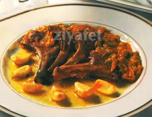 Sarımsaklı Kuzu Pirzola