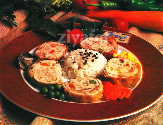 Sebze Sarmalı Tavuk 