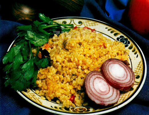 Sebzeli Bulgur Pilavı 