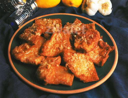 Soslu İşkembe Kızartması