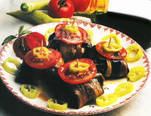 Tavuklu Patlıcan Sarma 