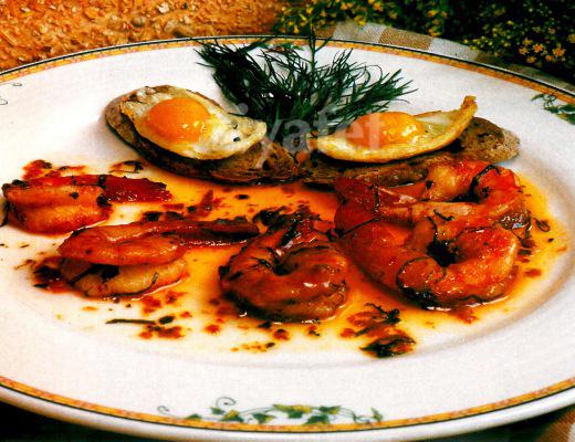 Tereyağlı Limon Sosunda Karides