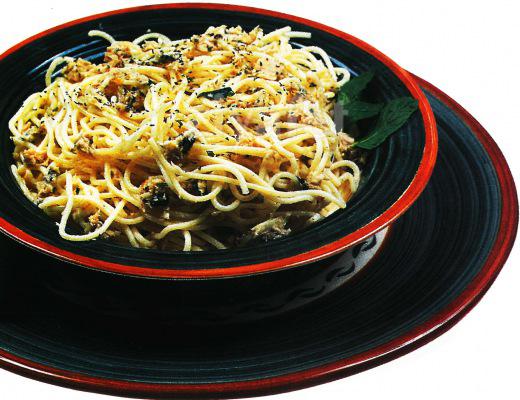 Ton Balıklı Çubuk Makarna