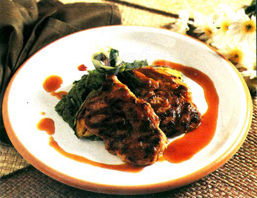 Yeşil Püreli Kuzu Pirzola