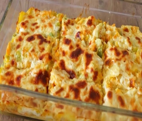 Yufkasız Pırasa Böreği