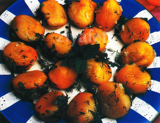 Zeytinyağlı Kayısı Dolması