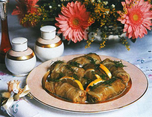 Zeytinyağlı Lahana Dolması 