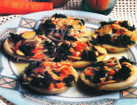 Zeytinyağlı Mantarlı Enginar 